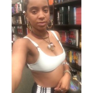 Teal Blue Bikini Crop Top from Pacsun